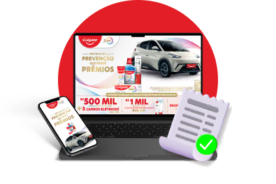 Site da promoção Colgate Total